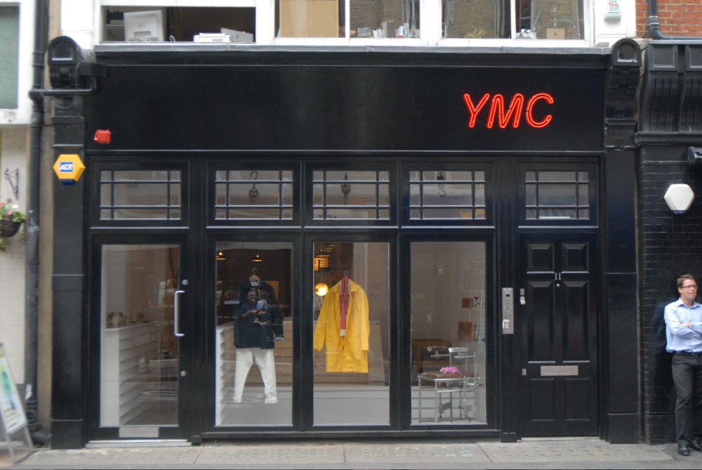 YMC store front
